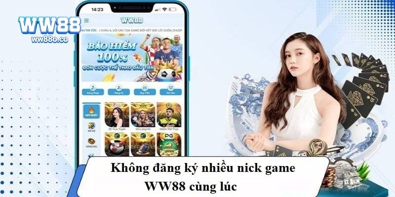 Không tạo nhiều tài khoản